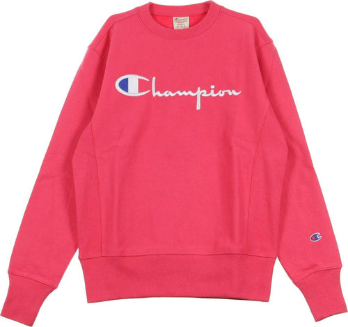 CHAMPION-Felpa-Girocollo-Uomo-Crewneck-Sweatshirt-Azalea-da-uomo