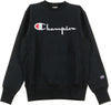 CHAMPION-Felpa-Girocollo-Uomo-Crewneck-Sweatshirt-Black-da-uomo