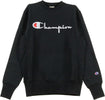 CHAMPION-Felpa-Girocollo-Uomo-Crewneck-Sweatshirt-Black-da-uomo