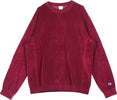 CHAMPION-Felpa-Girocollo-Uomo-Crewneck-Sweatshirt-Burgundy-da-uomo