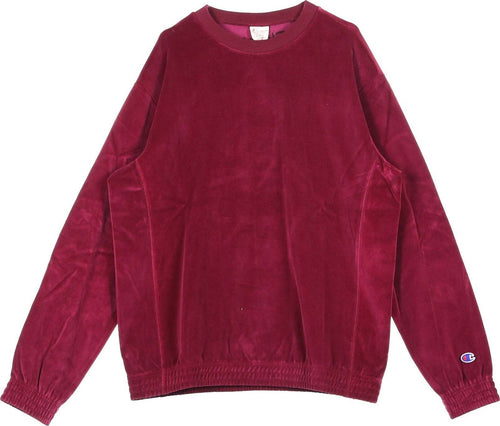CHAMPION-Felpa-Girocollo-Uomo-Crewneck-Sweatshirt-Burgundy-da-uomo