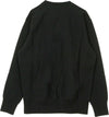 CHAMPION-Felpa-Leggera-Girocollo-Uomo-Crewneck-Sweatshirt-Black-da-uomo