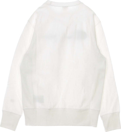 CHAMPION-Felpa-Leggera-Girocollo-Uomo-Crewneck-Sweatshirt-White-da-uomo