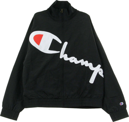 CHAMPION-Giacca-a-Vento-Donna-Jacket-Black-da-donna