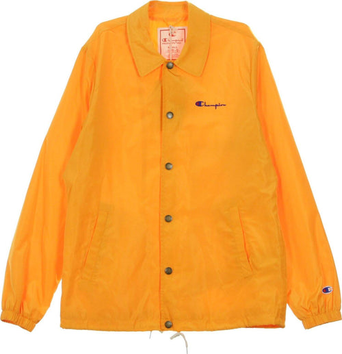 CHAMPION-Giacca-Coach-Jacket-Uomo-Coach-Jacket-Light-Orange-da-uomo
