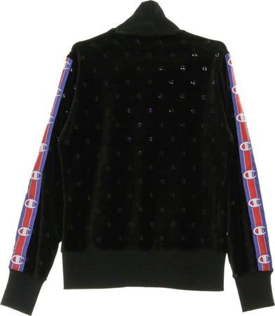 CHAMPION-Giacca-Tuta-Donna-Full-Zip-Sweatshirt-Black-da-donna