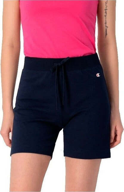 Champion-Legacy-Easywear-2.0-PRO-Jersey-Bermuda-Pantaloncini,-Blu-Marino,-Donna