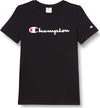 Champion-Legacy-Icons-W-S/S-Crewneck-T-Shirt,-Nero,-Donna
