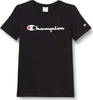 Champion-Legacy-Icons-W-S/S-Crewneck-T-Shirt,-Nero,-Donna
