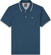 Champion-Legacy-Polo-Gallery-Light-Cotton-piqué-C-Logo,-Grigio-Pastello,-Uomo