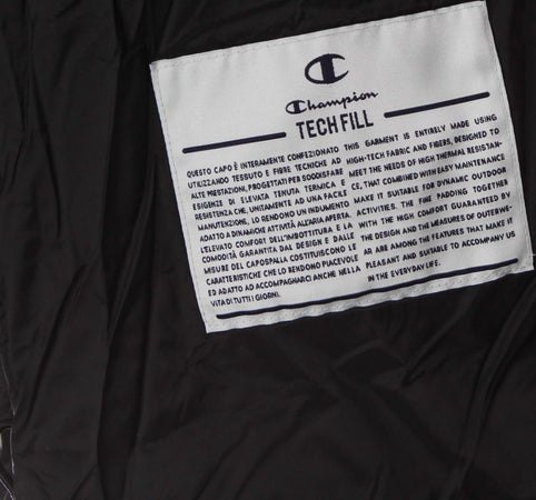 CHAMPION-Piumino-Donna-Jacket-Black-da-donna