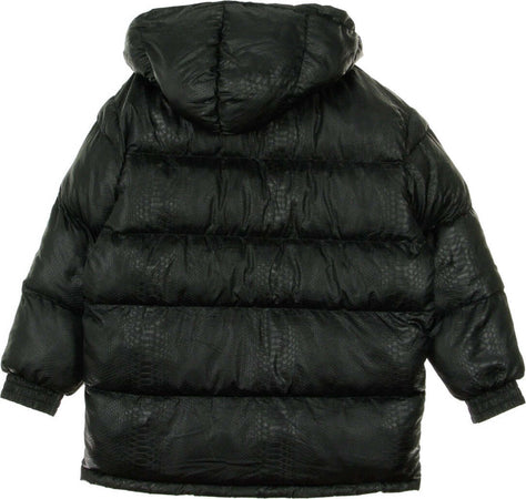 CHAMPION-Piumino-Donna-Long-Jacket-Black/azure-da-donna