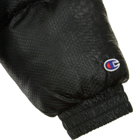 CHAMPION-Piumino-Donna-Long-Jacket-Black/azure-da-donna