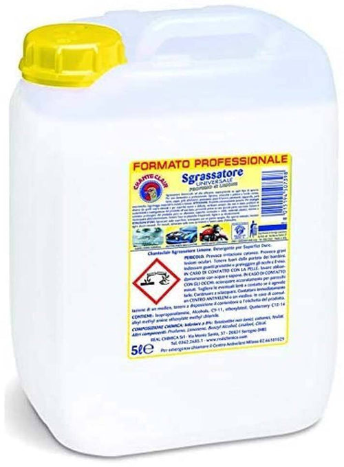 Chanteclair Sgrassatore Universale Formato Professionale 5Lt Profumo di Limone