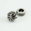 Charm bottone sardo in argento brunito per bracciale base Filu & Trama