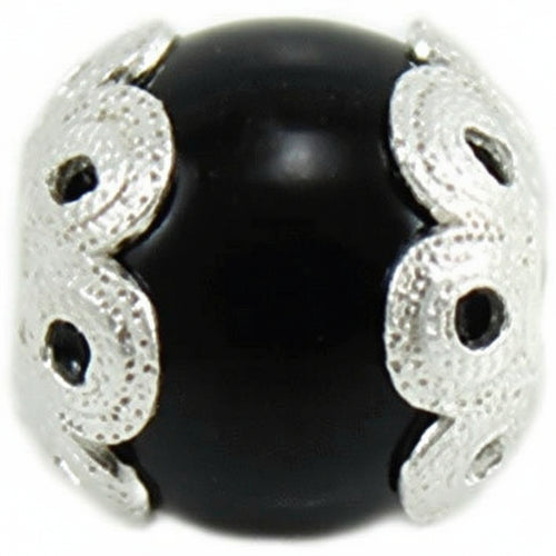 Charm in argento su coccu per bracciale base Filu & Trama