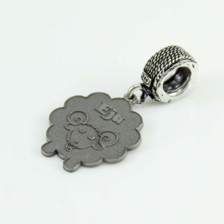 Charm montone Eja in argento per bracciale base Filu & Trama