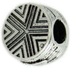 Charm pintadera in argento brunito per bracciale base Filu & Trama