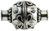 Charm sa cannaca in argento brunito per bracciale base Filu & Trama