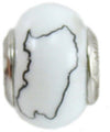 Charm Sardegna con nuraghe in argento per bracciale base Filu & Trama
