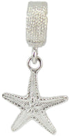 Charm stella marina in argento per bracciale base Filu & Trama