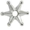 Charm stella Sartiglia di Oristano in argento per bracciale base Filu & Trama