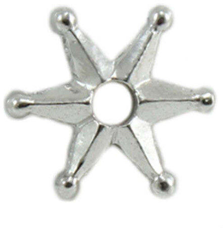 Charm stella Sartiglia di Oristano in argento per bracciale base Filu & Trama