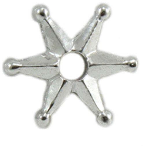 Charm stella Sartiglia di Oristano in argento per bracciale base Filu & Trama