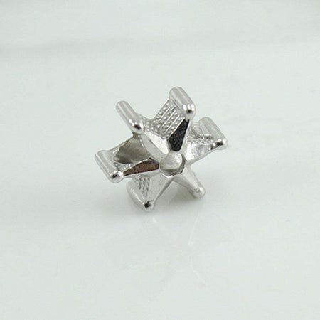 Charm stella Sartiglia di Oristano in argento per bracciale base Filu & Trama