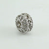 Charm in argento bottone filigrana sarda per bracciale base Filu & Trama