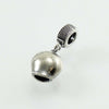 Charm pendente campanaccio sardo pittiollu in argento brunito Filu & Trama