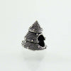 Charm albero di natale sardo filigranato in argento brunito Filu & Trama
