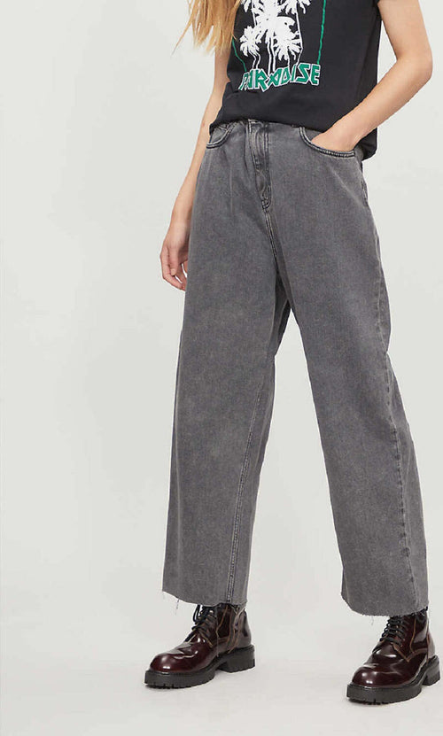 Cheap Monday Mega Jeans Donna Super Larghi Vita Alta Lunghi jeans Gamba Larga Grigi Melange Moda/Donna/Abbigliamento/Jeans Snotshop - Roma, Commerciovirtuoso.it