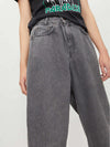 Cheap Monday Mega Jeans Donna Super Larghi Vita Alta Lunghi jeans Gamba Larga Grigi Melange Moda/Donna/Abbigliamento/Jeans Snotshop - Roma, Commerciovirtuoso.it