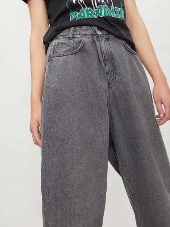Cheap Monday Mega Jeans Donna Super Larghi Vita Alta Lunghi jeans Gamba Larga Grigi Melange Moda/Donna/Abbigliamento/Jeans Snotshop - Roma, Commerciovirtuoso.it