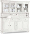 CHELSEY---credenza-con-vetrina-in-legno-massello-196x43x218-Bianco-Milani-Home
