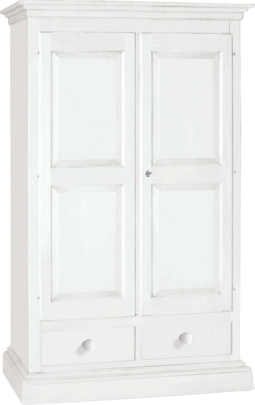 CHESTER---armadio-2-ante-in-legno-massello-125x61x200-Bianco-Milani-Home
