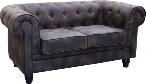 CHESTERFIELD---divano-vintage-in-ecopelle-2-posti-cm-152x74x82-h-Marrone-Milani-Home