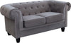 CHESTERFIELD---divano-vintage-in-velluto-2-posti-cm-152x74x82-h-Grigio-Milani-Home