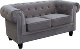 CHESTERFIELD---divano-vintage-in-velluto-2-posti-cm-152x74x82-h-Grigio-Milani-Home