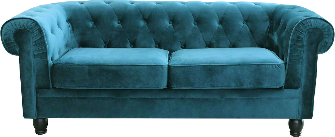 CHESTERFIELD---divano-vintage-in-velluto-3-posti-cm-197x74x82-h-Blu-Milani-Home