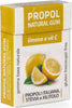 Chewing propol natural gum - con propoli - limone e vitamina c 25 g senza zucchero. dolcificato con stevia e xilitolo