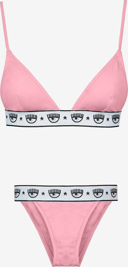 Chiara Ferragni Bikini Logomania Sgambato Due Pezzi CF Collection Fashion Estate Logo Mania CFBK019 Moda/Donna/Abbigliamento/Abbigliamento premaman/Mare e piscina/Bikini/Coordinati You Store - Messina, Commerciovirtuoso.it