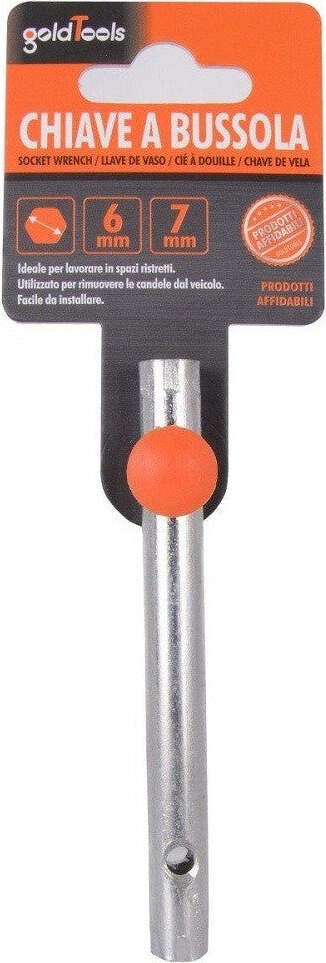 Chiave A Bussola 6/7mm Tubolare Esagonale Doppia Per Rimozione Candele Auto 94783 Fai da te/Utensili elettrici e a mano/Utensili a mano/Chiavi e chiavi inglesi/Chiavi a bussola Trade Shop italia - Napoli, Commerciovirtuoso.it