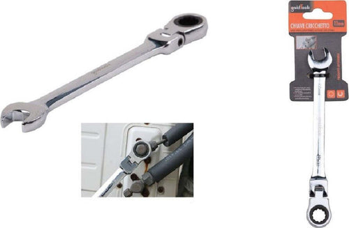Chiave A Cricchetto Combinata 12mm Testa Pieghevole Cromo Vanadio Utensile 91734 Fai da te/Ferramenta/Teloni e imbracature/Cricchetto Trade Shop italia - Napoli, Commerciovirtuoso.it
