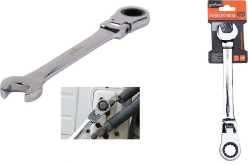 Chiave A Cricchetto Combinata 18mm Testa Pieghevole Cromo Vanadio Utensile 91739 Fai da te/Ferramenta/Teloni e imbracature/Cricchetto Trade Shop italia - Napoli, Commerciovirtuoso.it