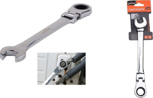 Chiave A Cricchetto Combinata 19mm Testa Pieghevole Cromo Vanadio Utensile 91740 Fai da te/Ferramenta/Teloni e imbracature/Cricchetto Trade Shop italia - Napoli, Commerciovirtuoso.it