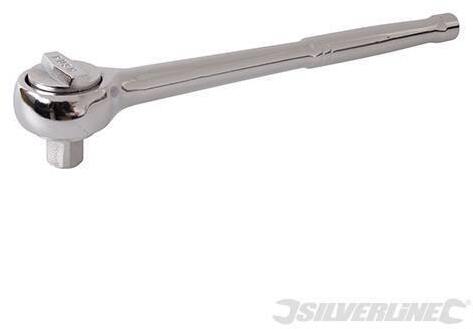 Chiave a cricchetto meccanica Silverline in acciaio cromo 1/2 150 mm Prezzo