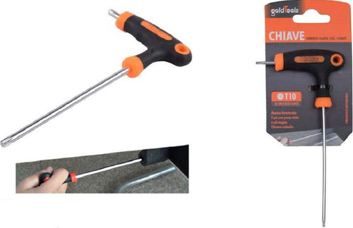Chiave Brugola T Trapezoidale Punta Stella T10x100mm Impugnatura Ergonomica 91802 Fai da te/Utensili elettrici e a mano/Utensili a mano/Chiavi e chiavi inglesi/Chiavi esagonali Trade Shop italia - Napoli, Commerciovirtuoso.it