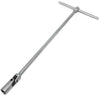 Chiave Bussola 13 Mm Doppio Snodo Testa Snodabile Maniglia A T Lunga 44 Cm Tools